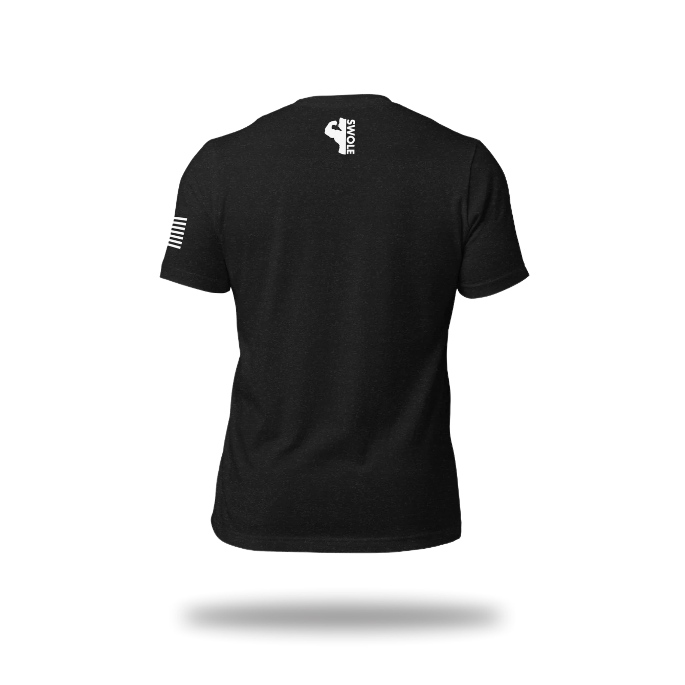 SWOLE SOLDIER TEE (BLACK)
