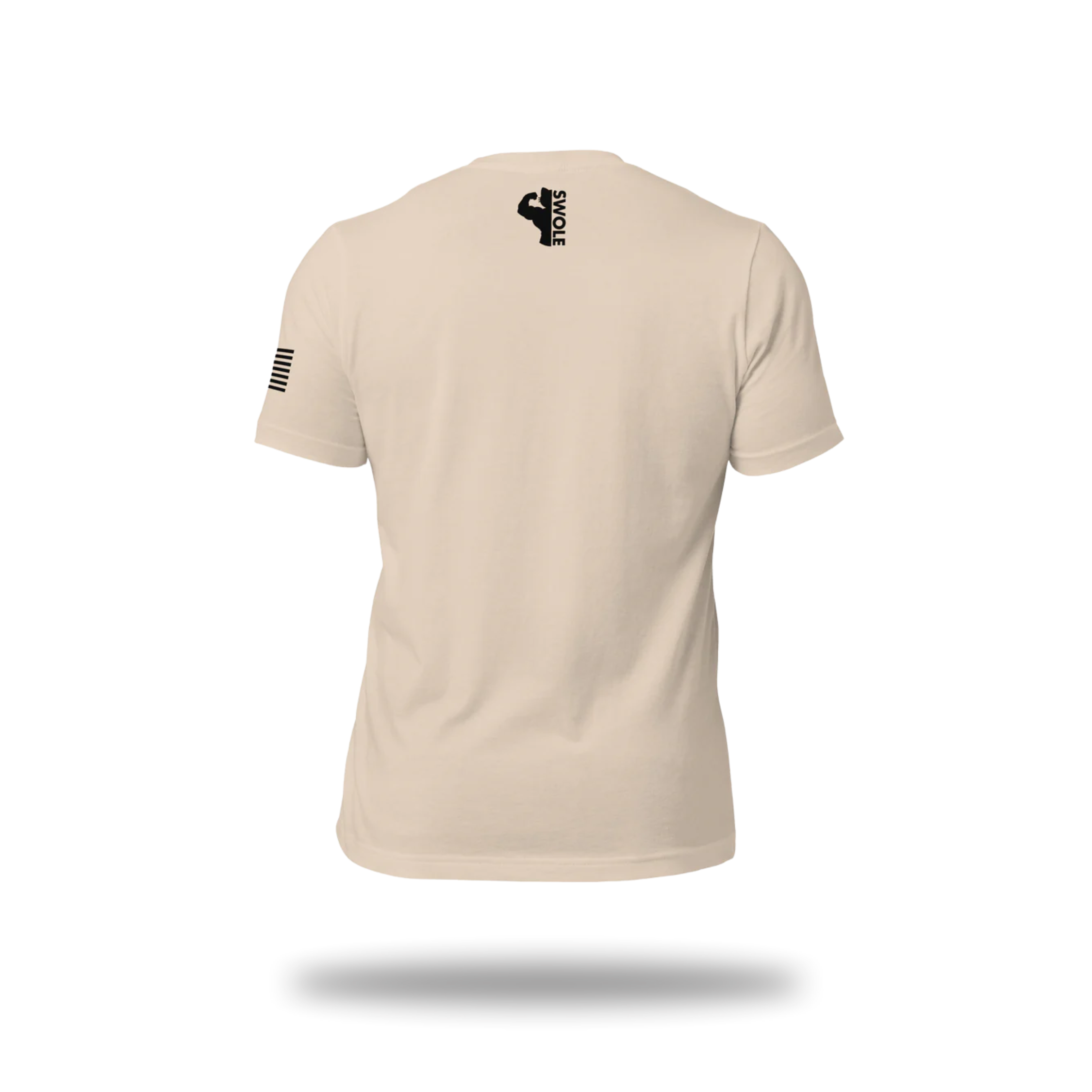 SWOLE SOLDIER TEE (TAN)