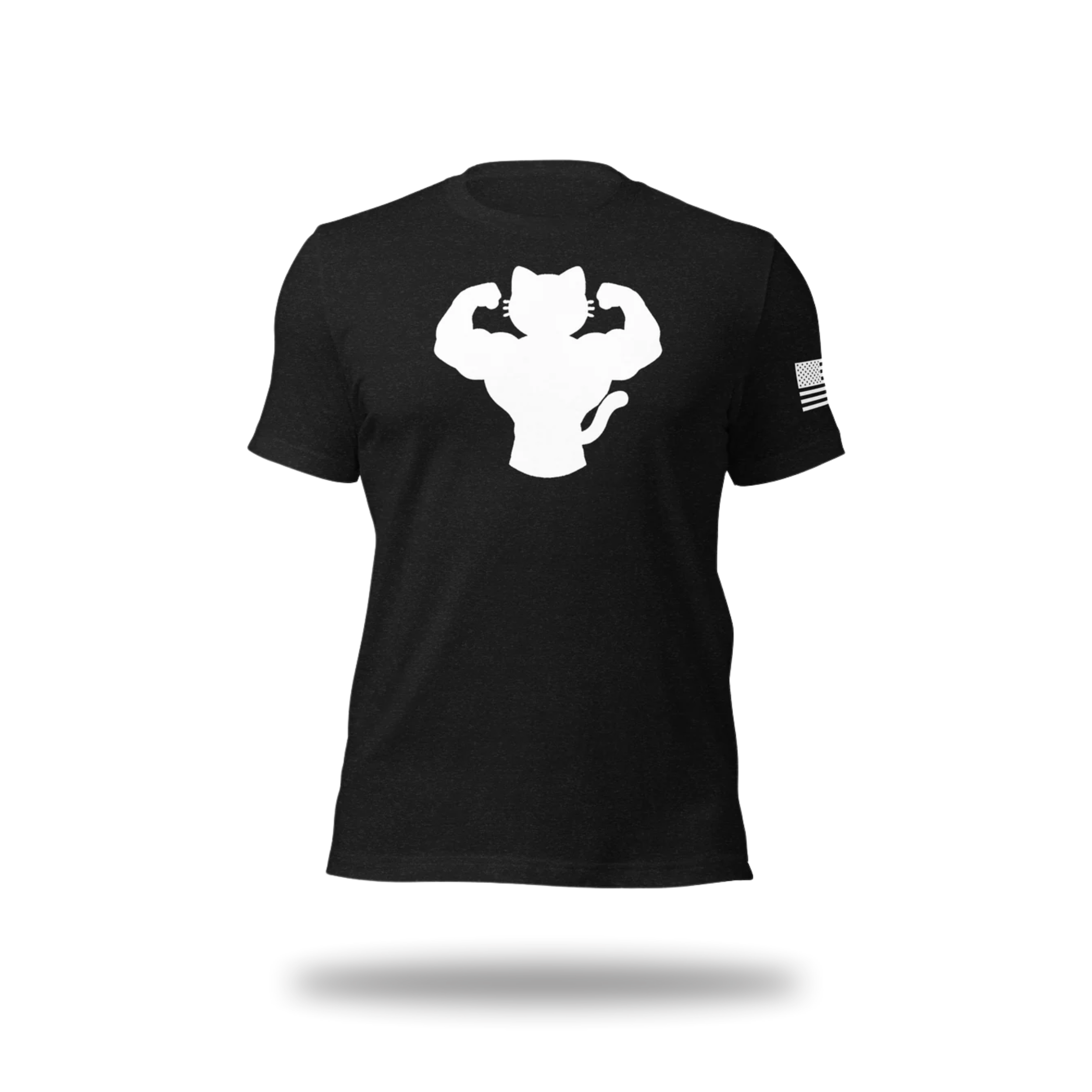 SWOLE SOLDIER TEE (BLACK)