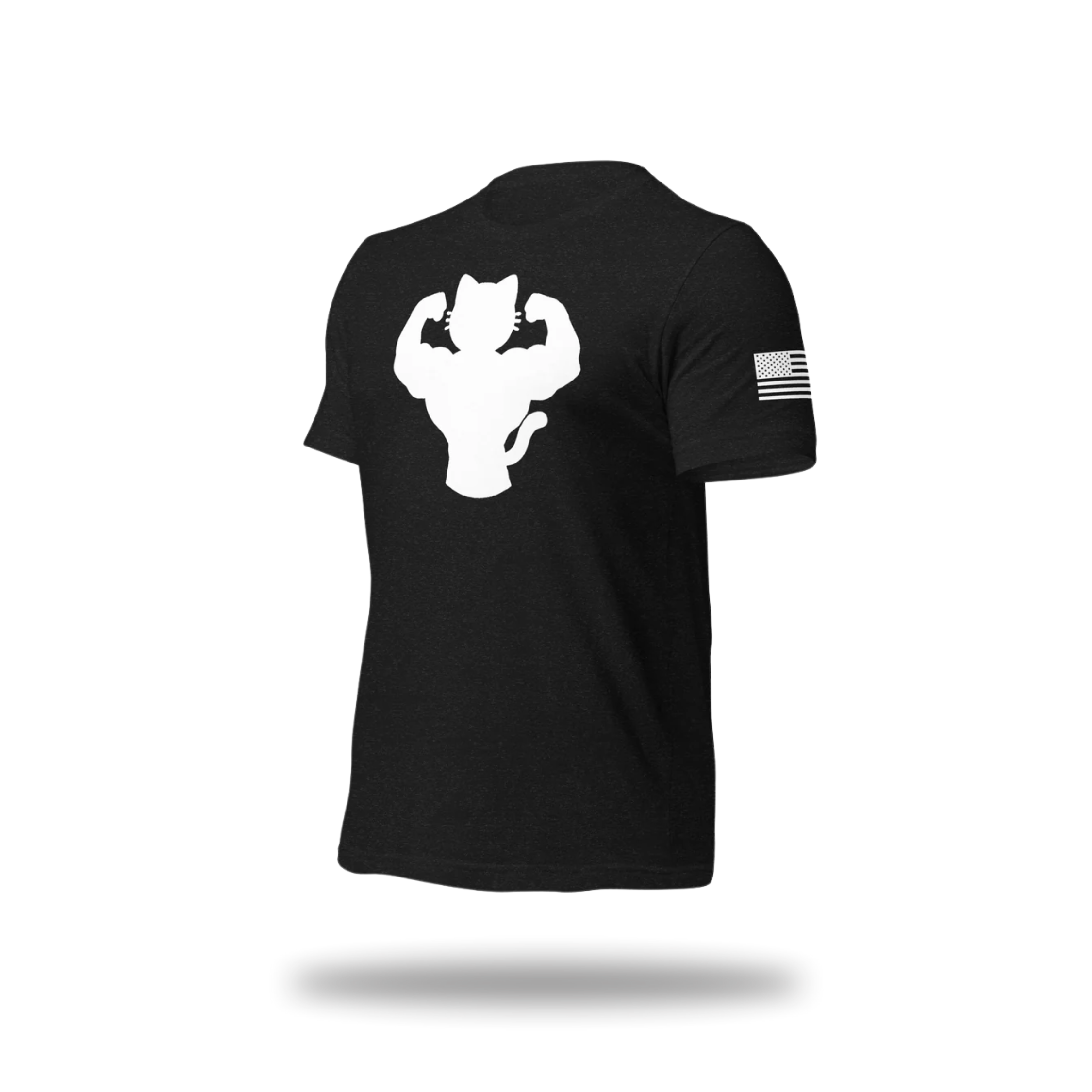 SWOLE SOLDIER TEE (BLACK)