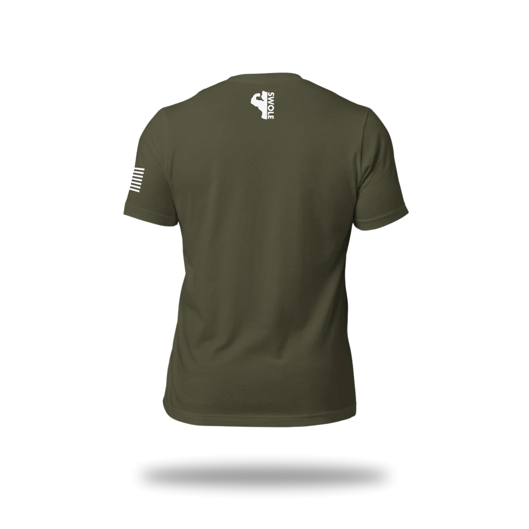 SWOLE SOLDIER TEE (OLIVE)