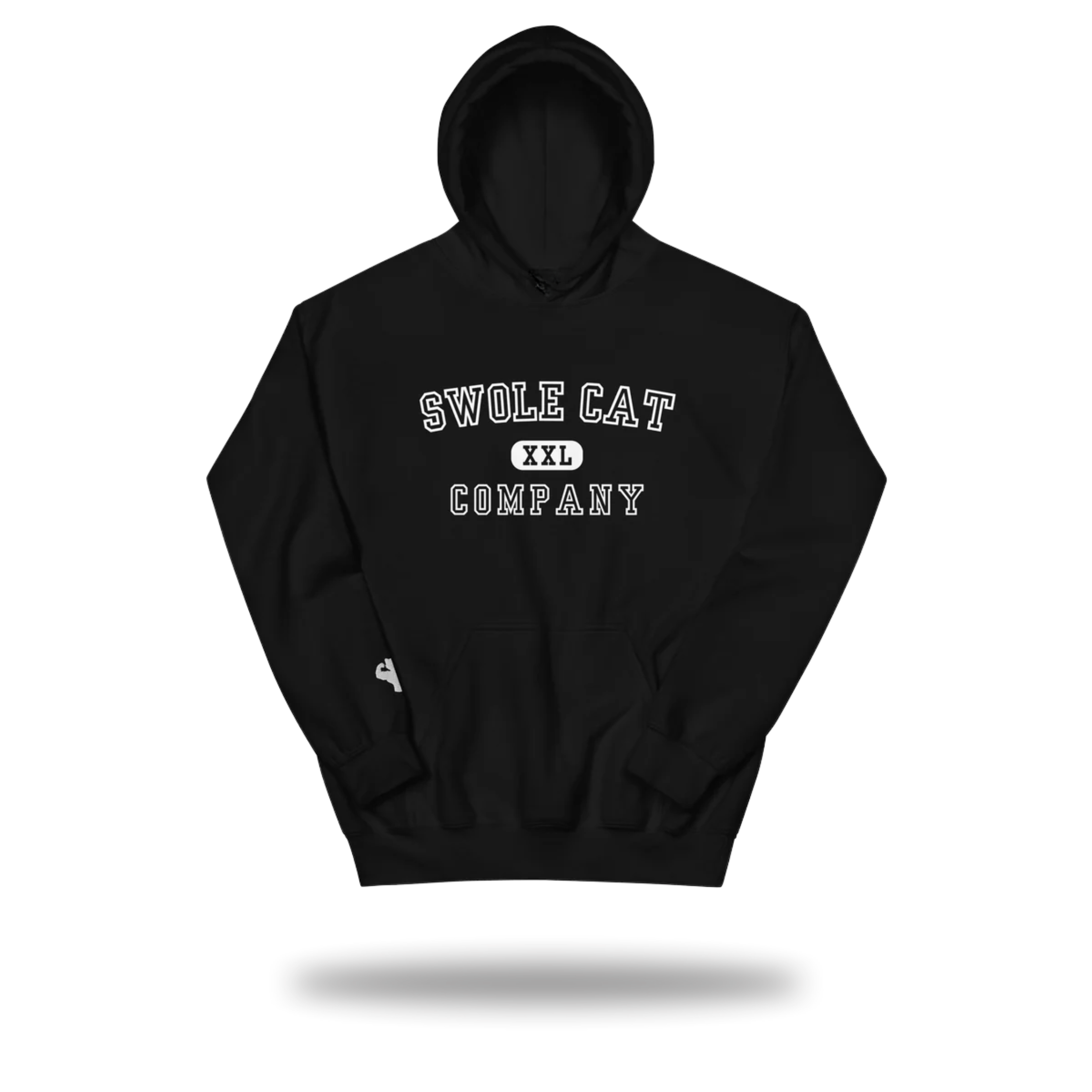 CAT COMPANY HOODIE (BLACK)