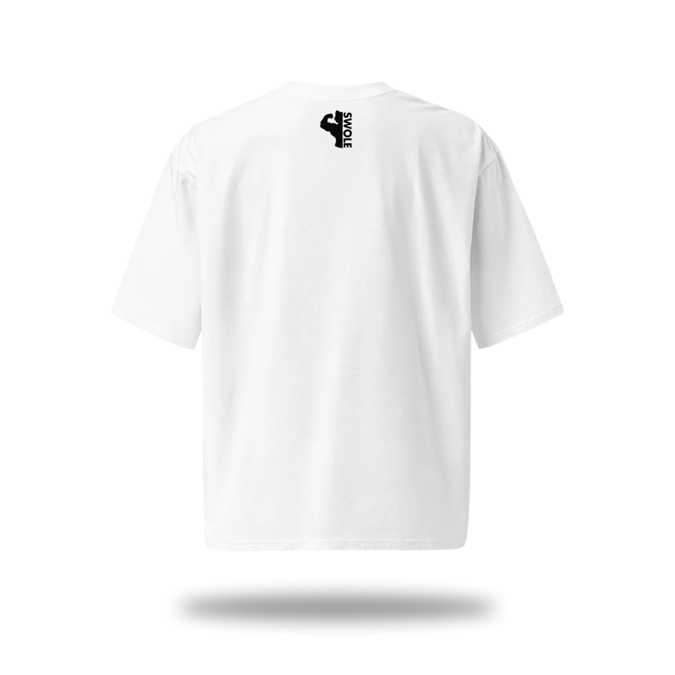 SWOLE HEAVYWEIGHT TEE (WHITE)