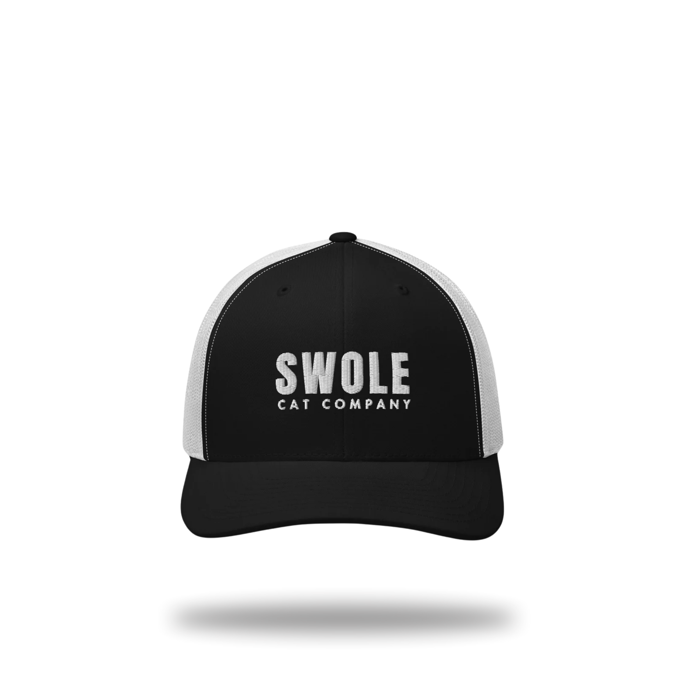 SWOLE TRUCKER HAT (BLACK)