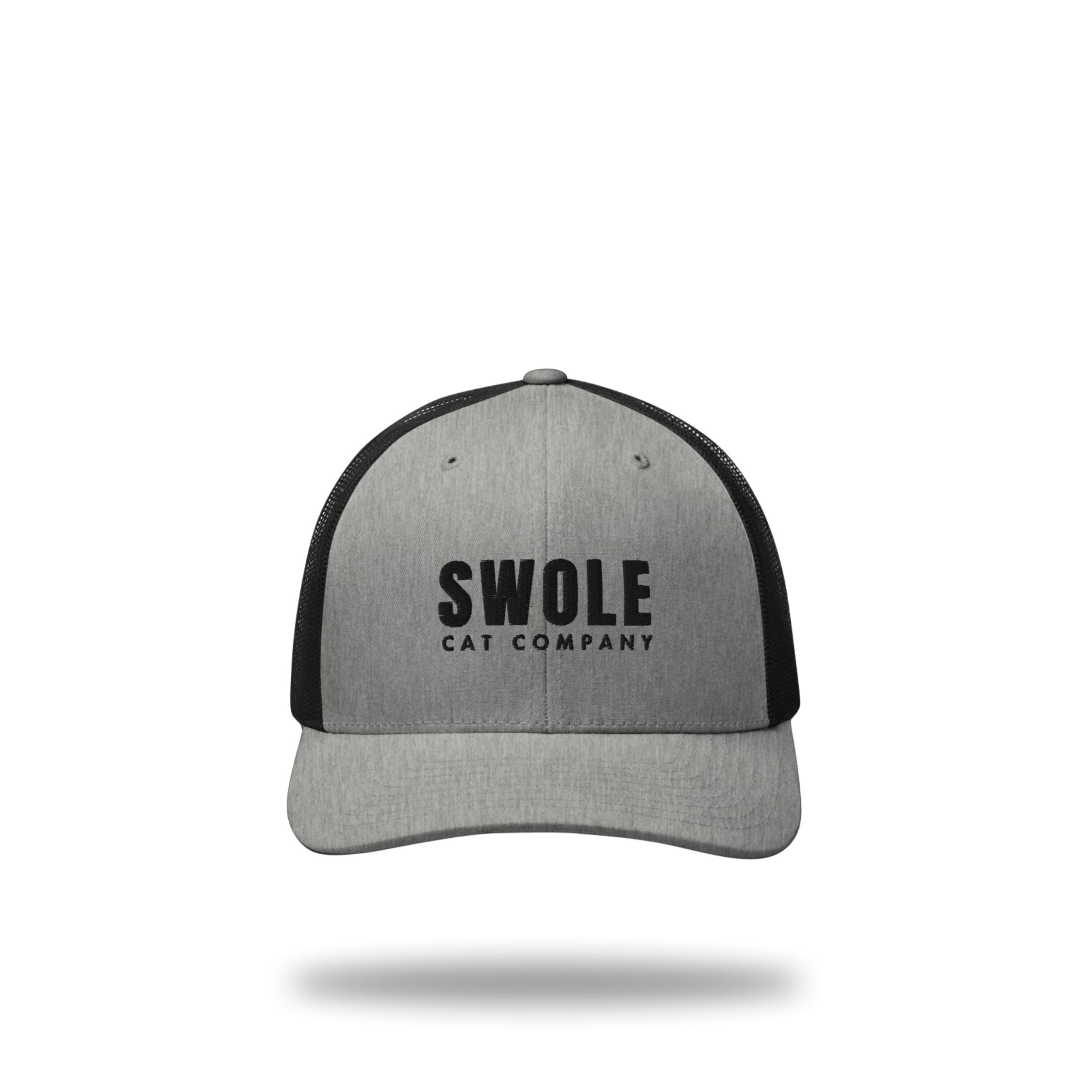 SWOLE TRUCKER HAT (GREY)