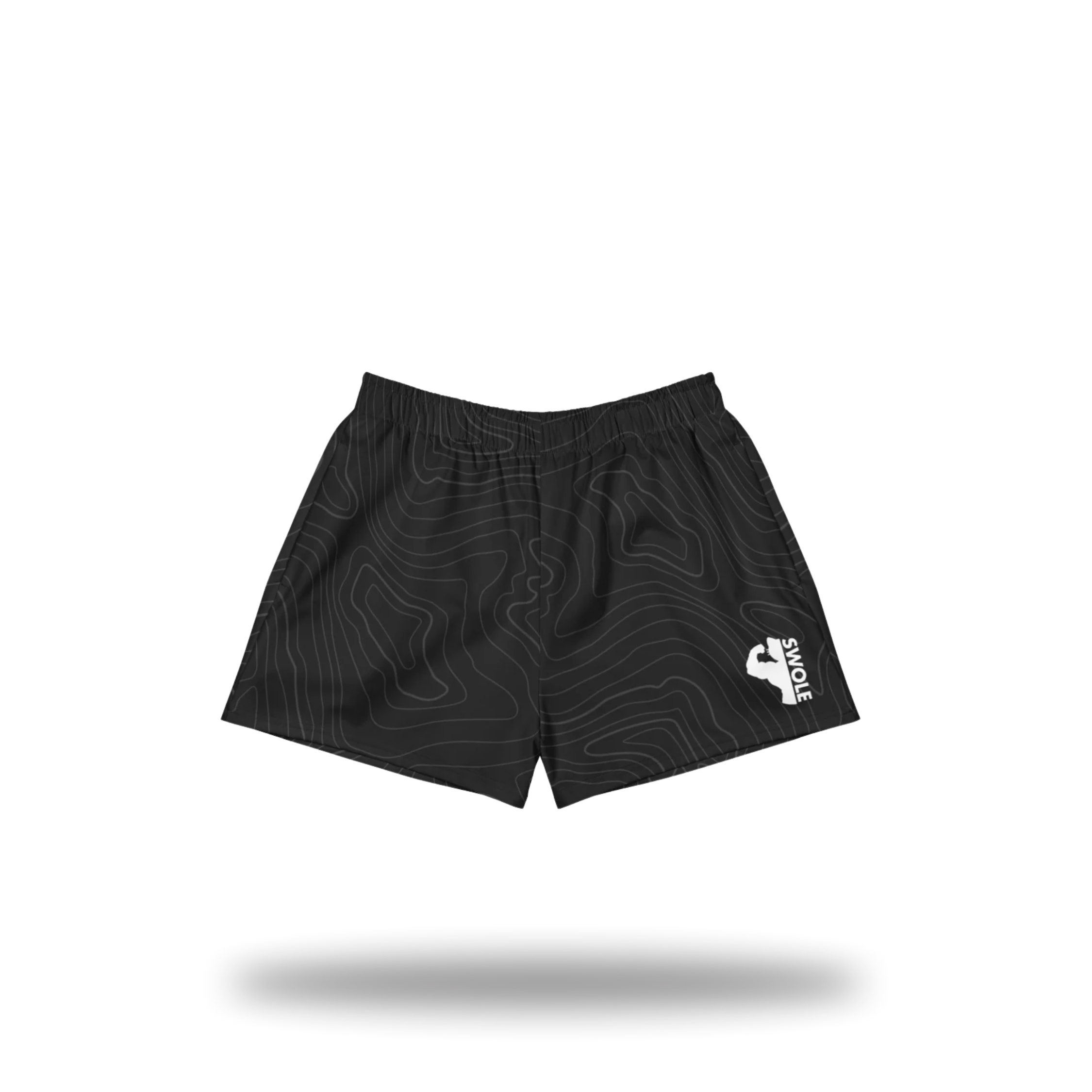 TOPOGRAPHIC FIGHT SHORTS